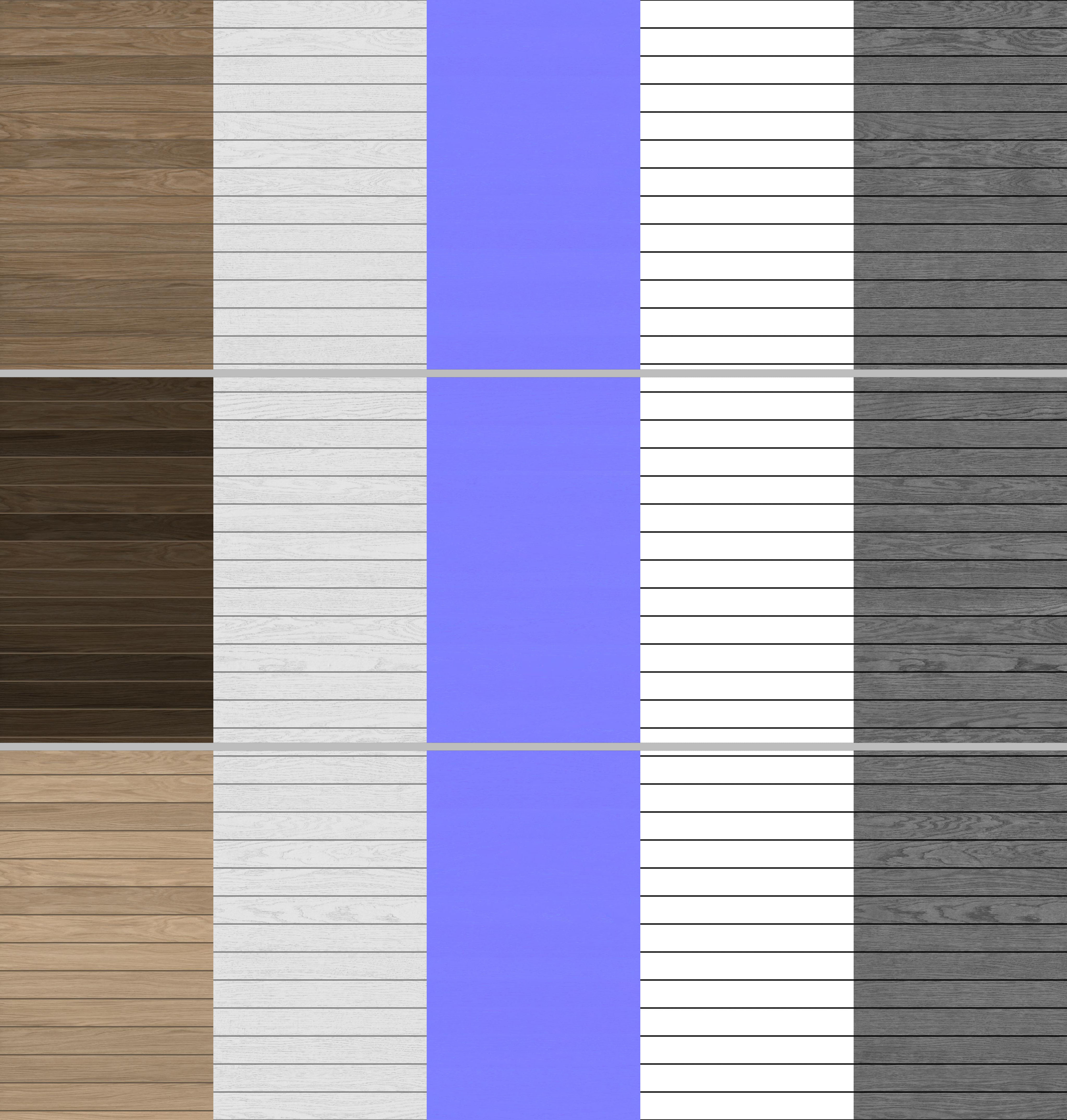 Wood planks 02 3D model_1