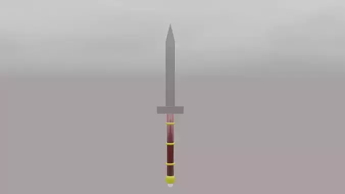 Sword Low-poly 3D model