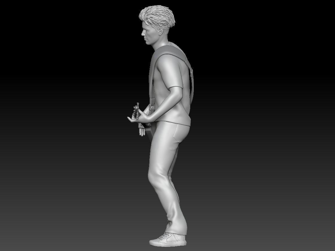 rockband guitar boy 2 3D print model_1