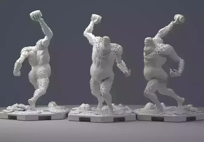 Attack on Titan Zeke Yeager Beast Titan  3D Print Model 3D print model
