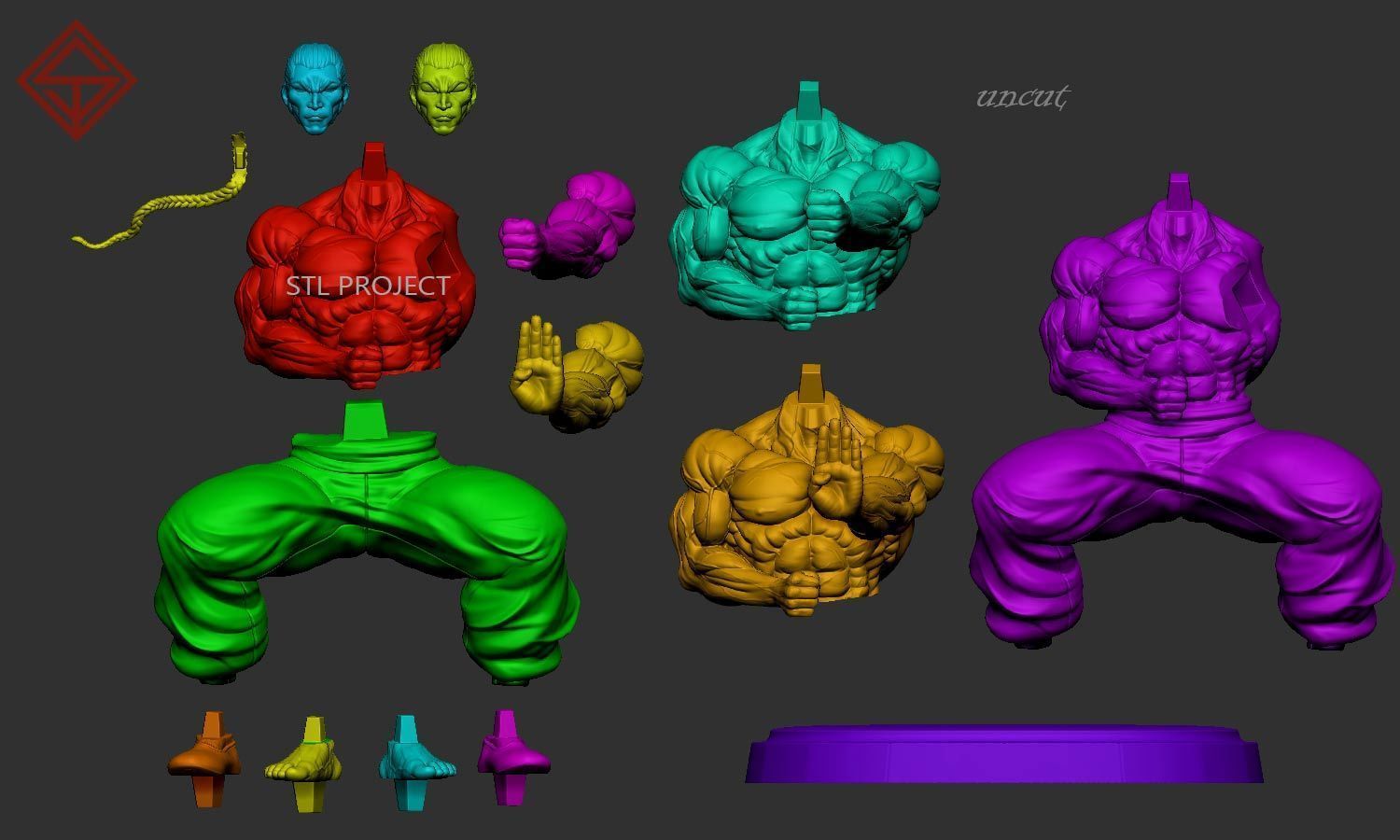 Retsu 3D print model_3