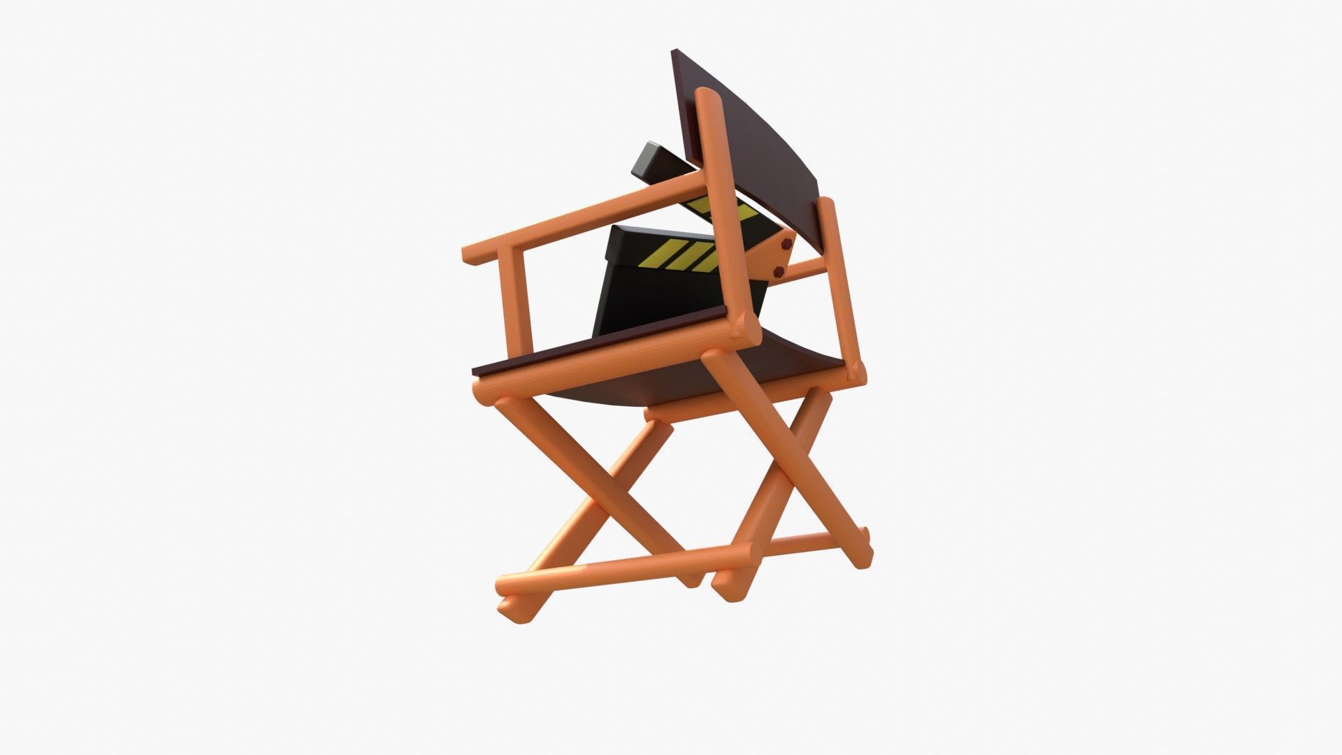 Director Chair 3D model_7