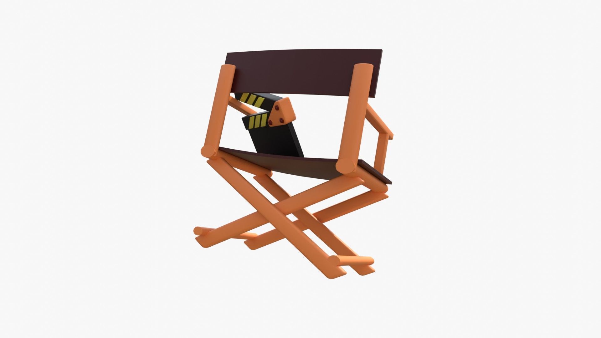 Director Chair 3D model_12