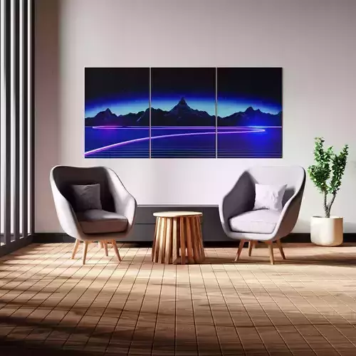 Modern Armchair Scene