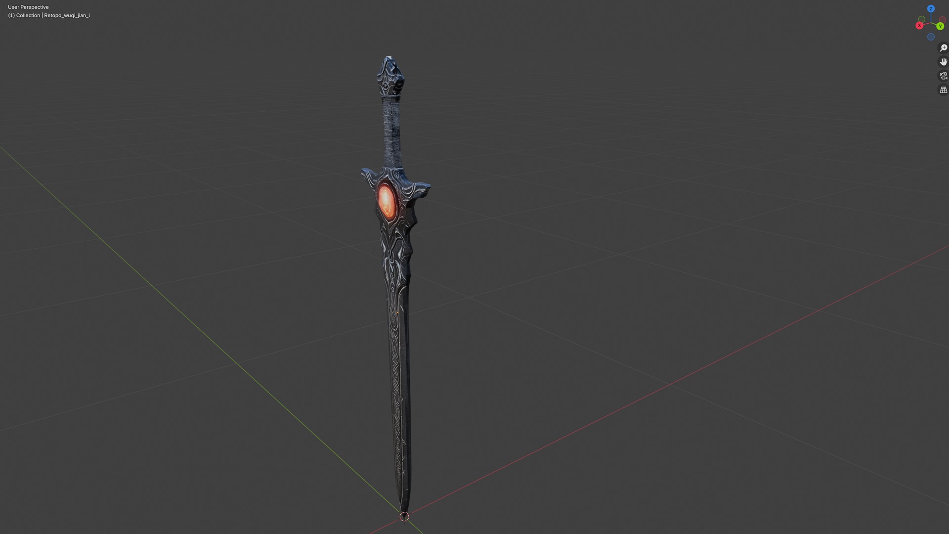 The sword 3D model_10