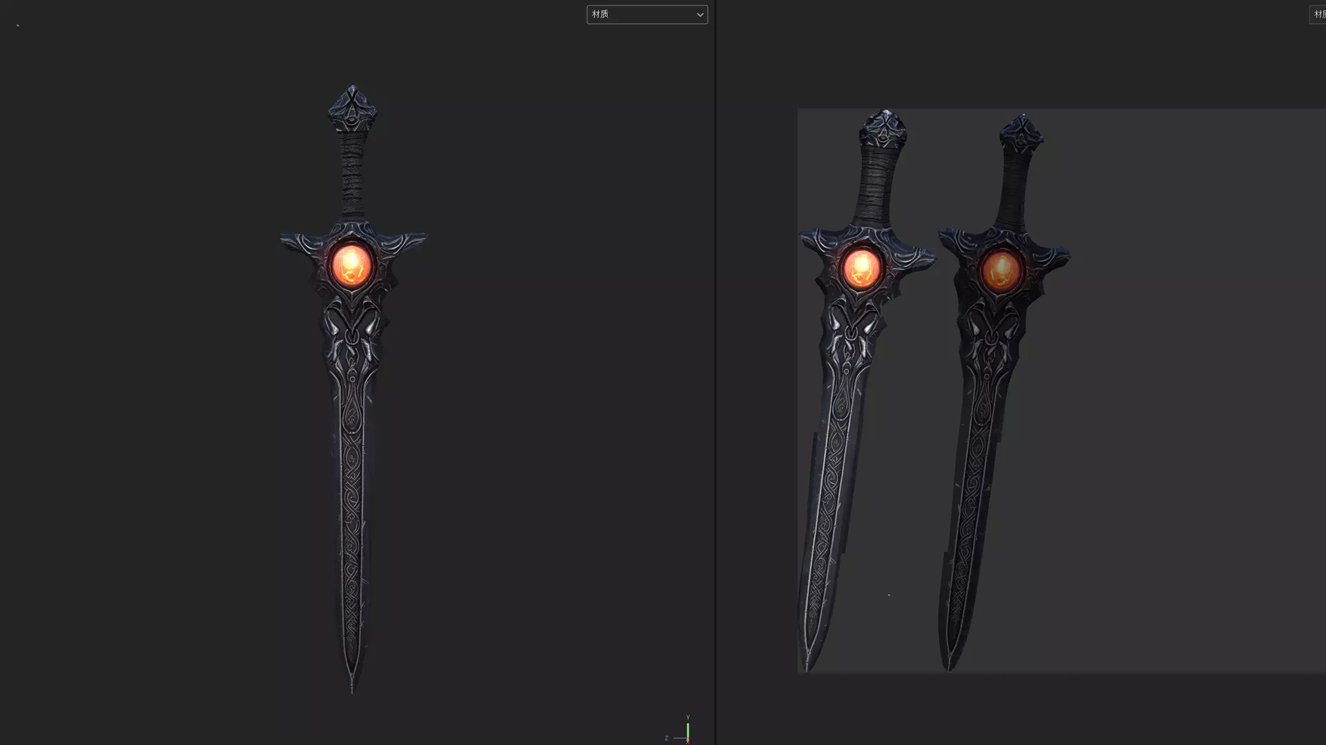 The sword 3D model_0
