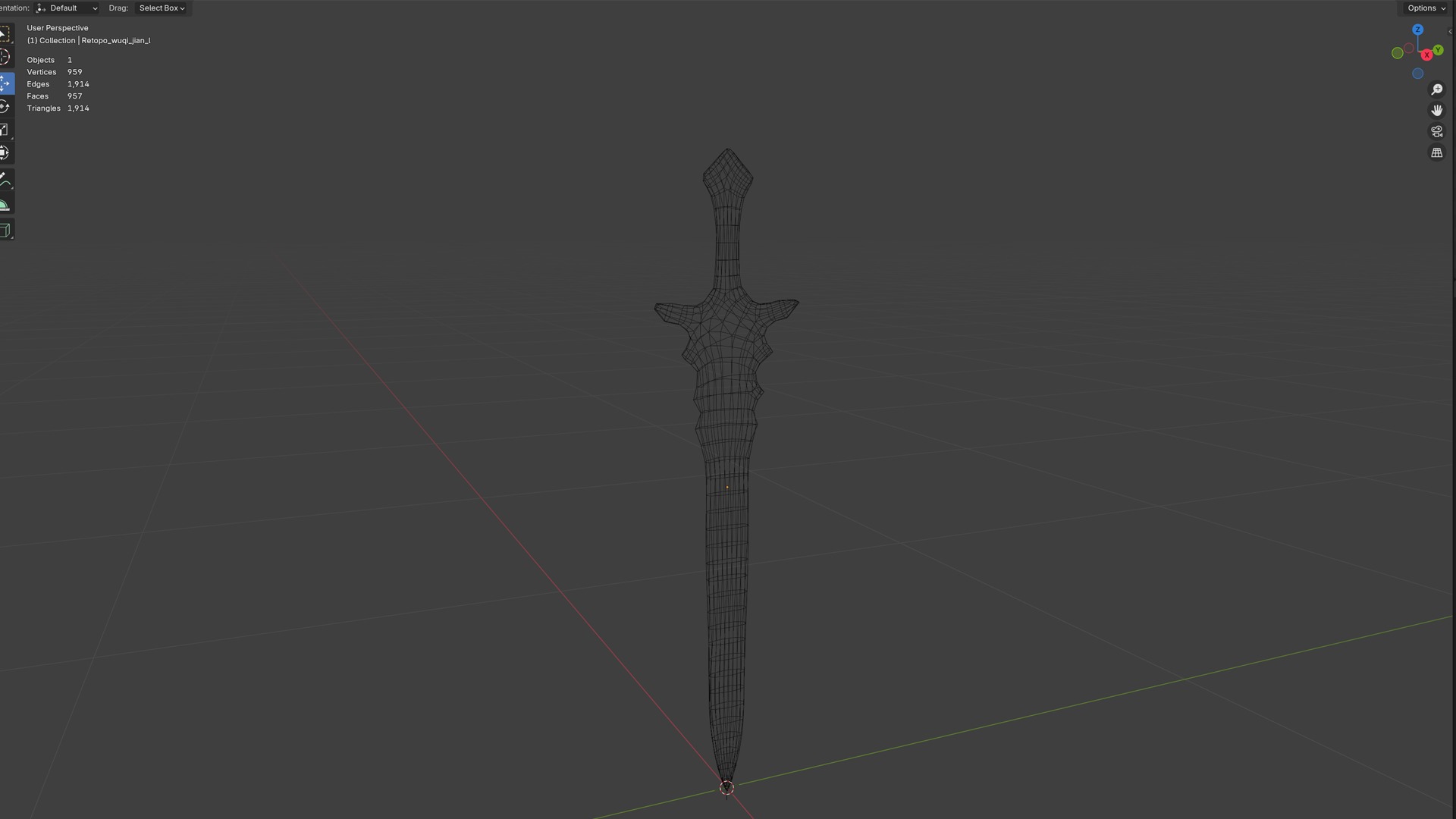 The sword 3D model_11