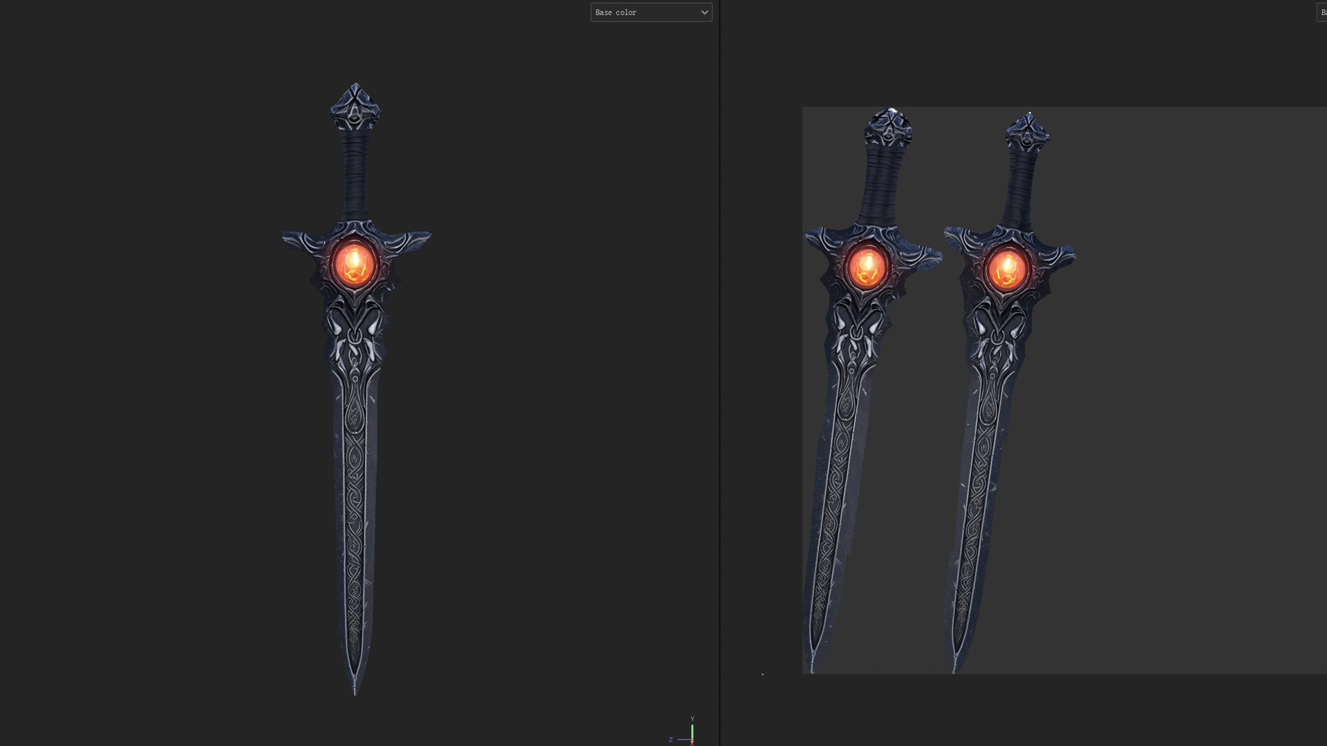 The sword 3D model_4