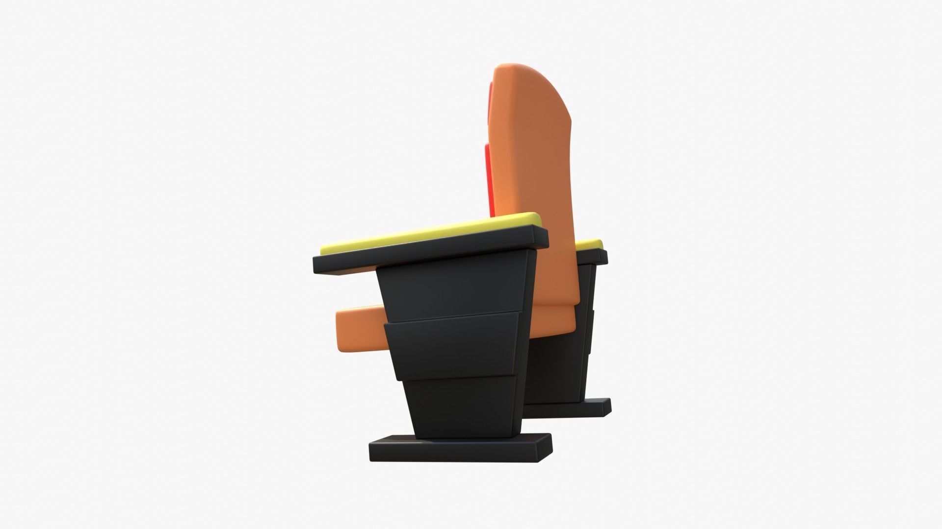 Cinema Chair 3D model_7
