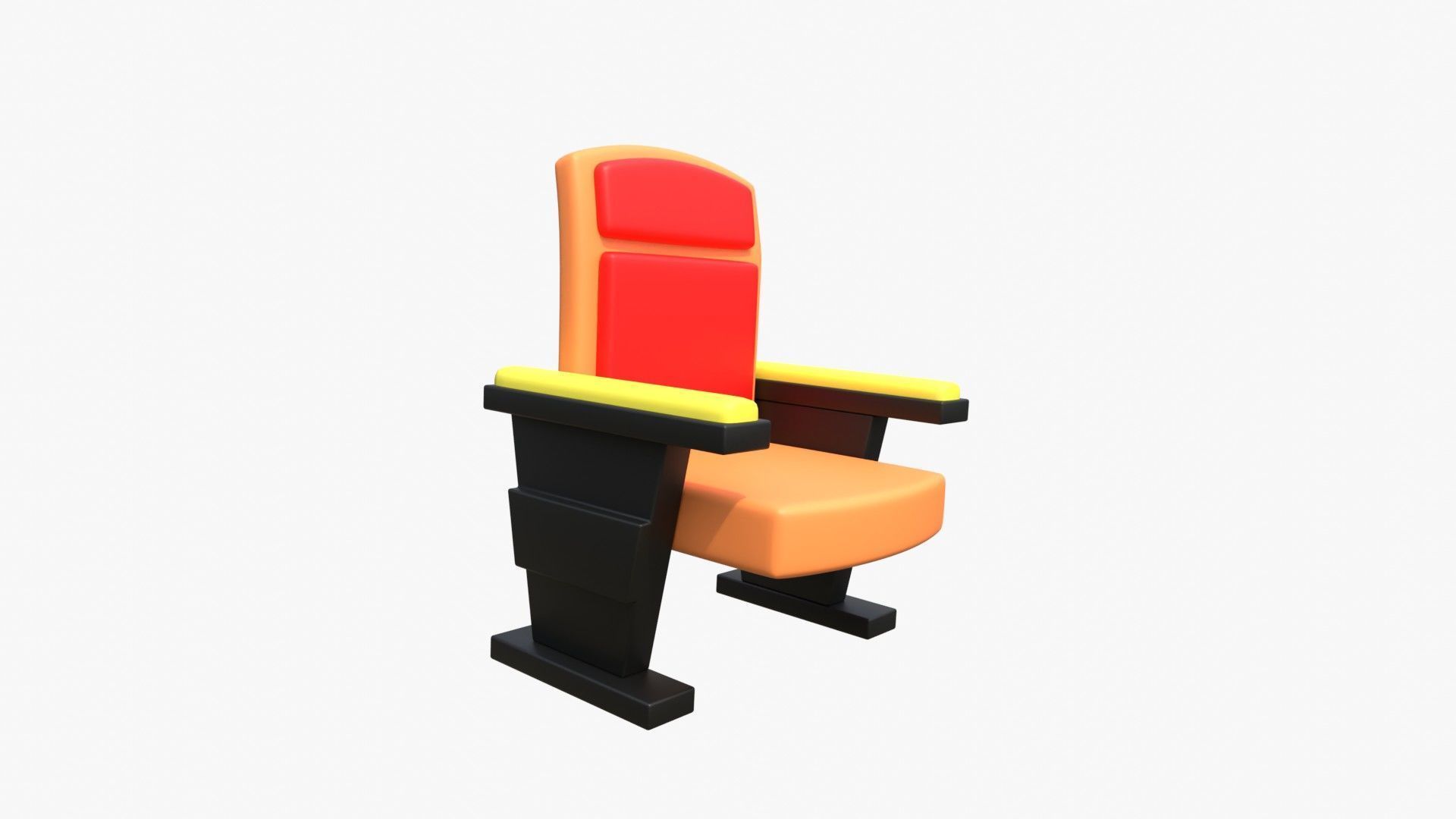Cinema Chair 3D model_18