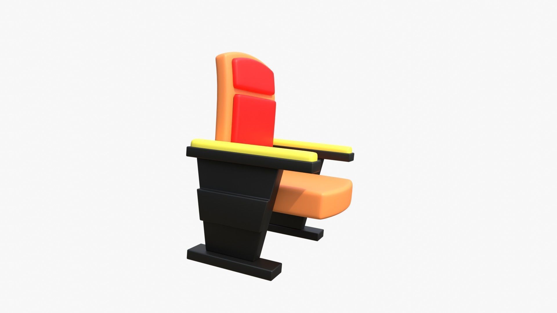 Cinema Chair 3D model_17
