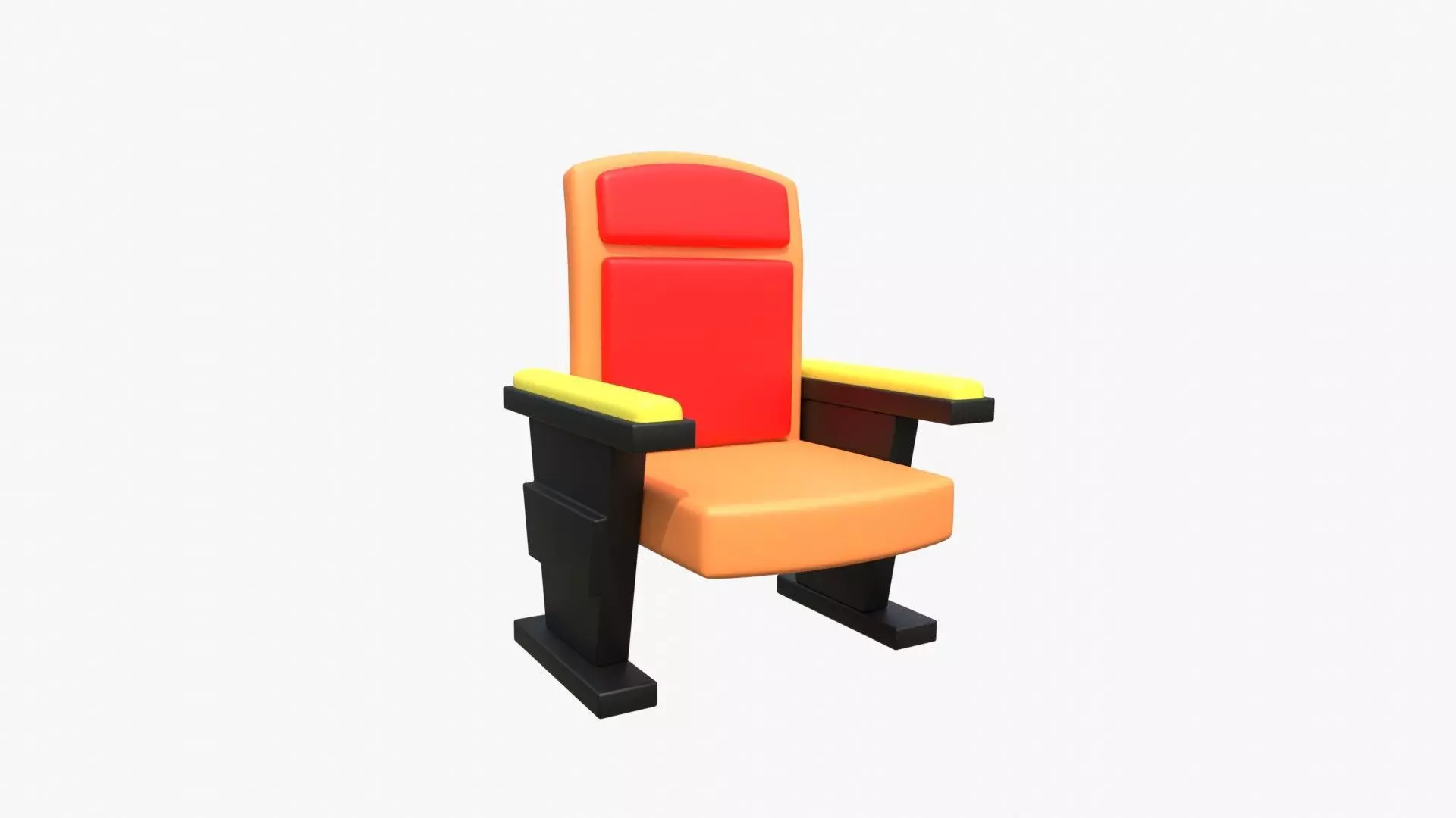 Cinema Chair 3D model_0