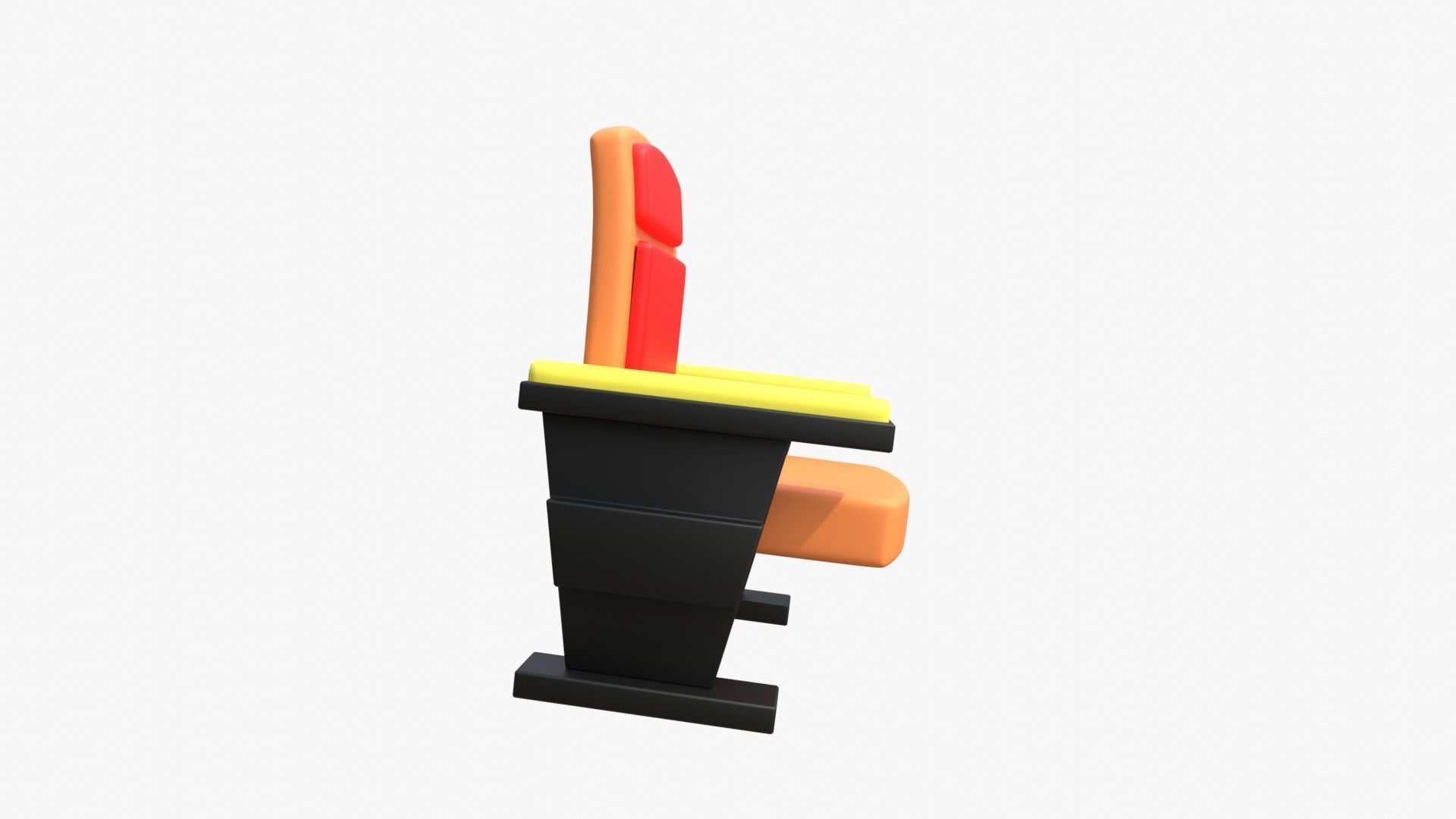 Cinema Chair 3D model_16
