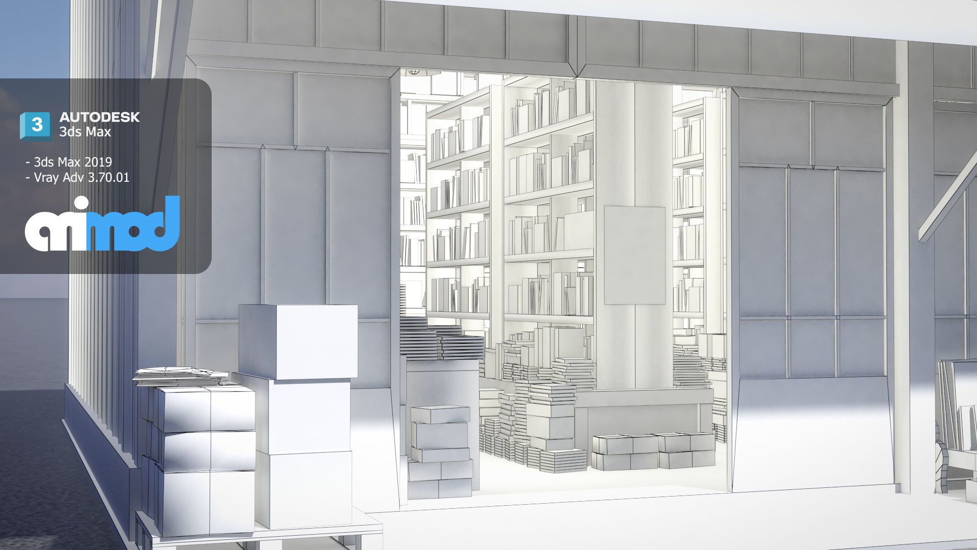 Japanese Style House 0010 3D model_8