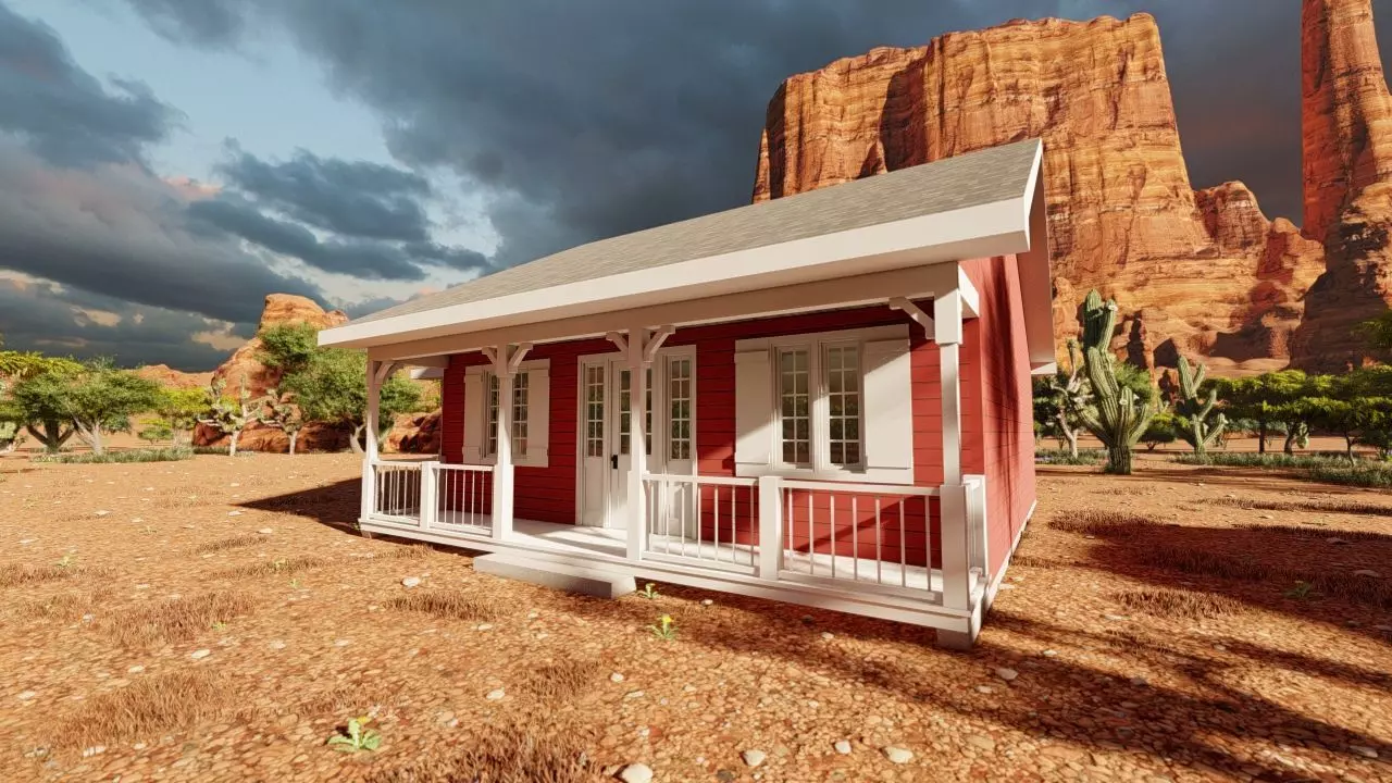 old house-Old Abandoned House 3D model