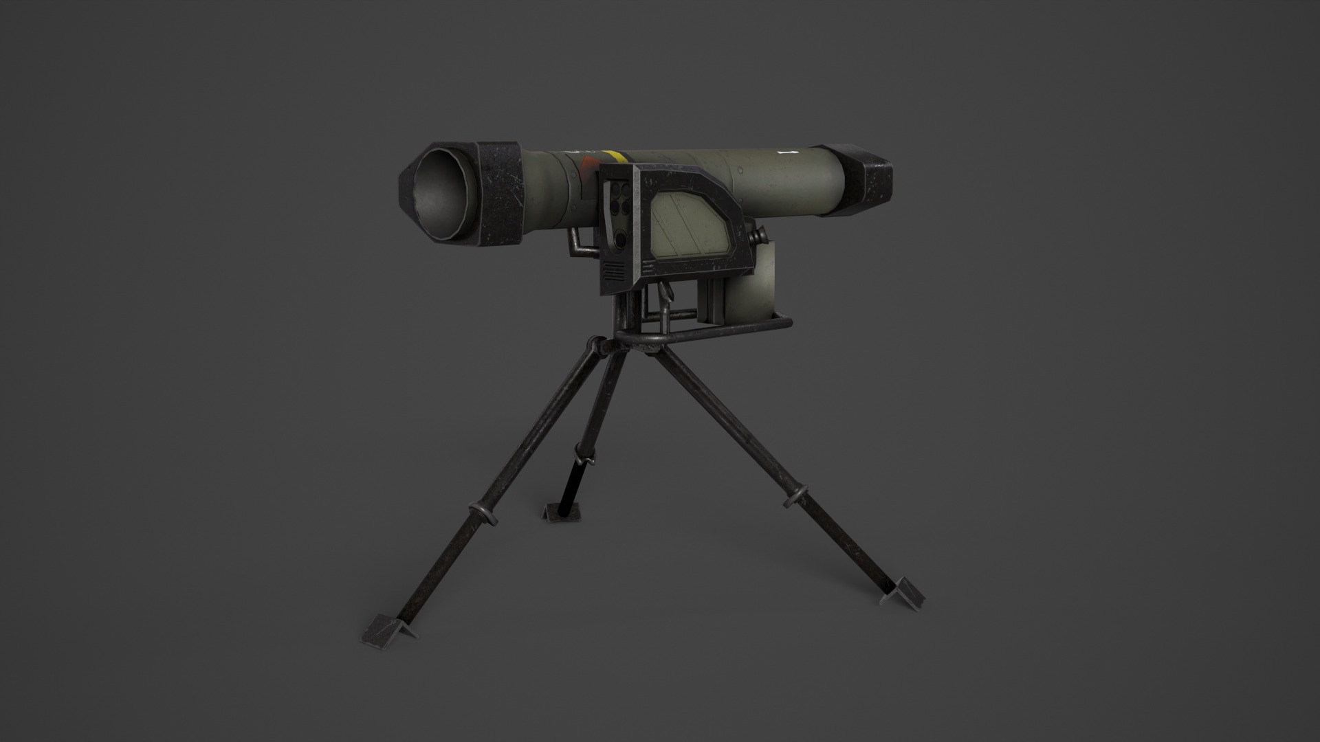 MMP komplex Low-poly 3D model_2