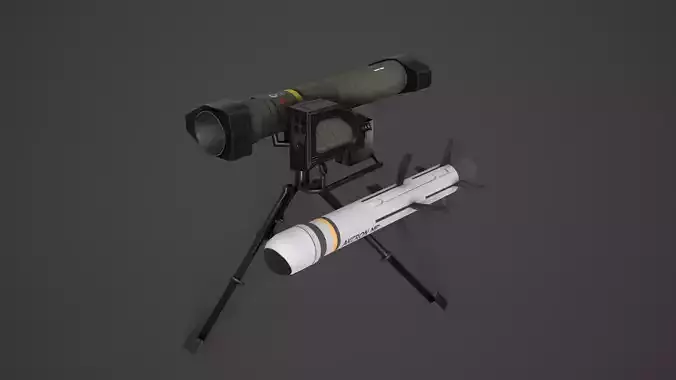 MMP komplex Low-poly 3D model