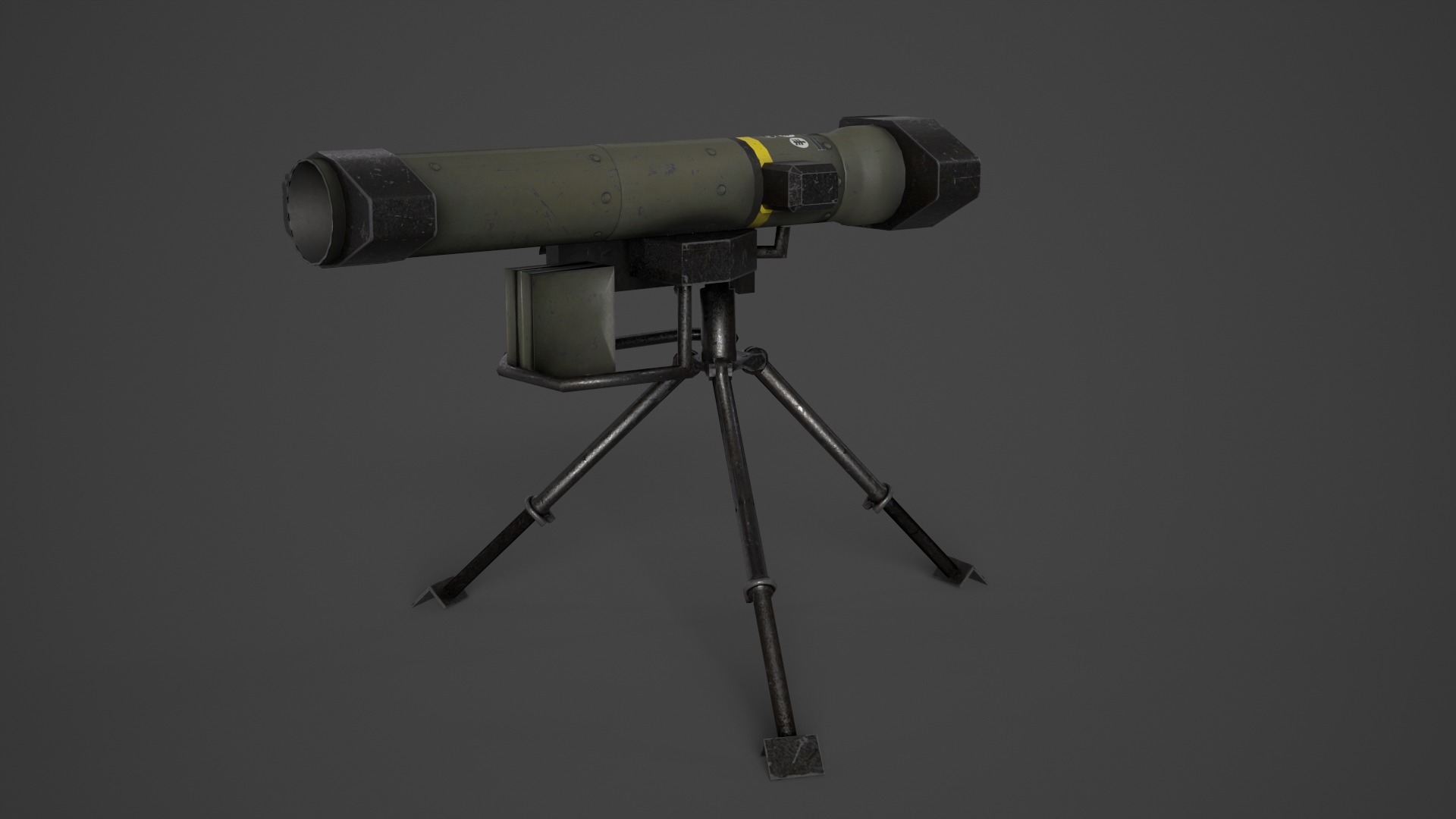 MMP komplex Low-poly 3D model_1