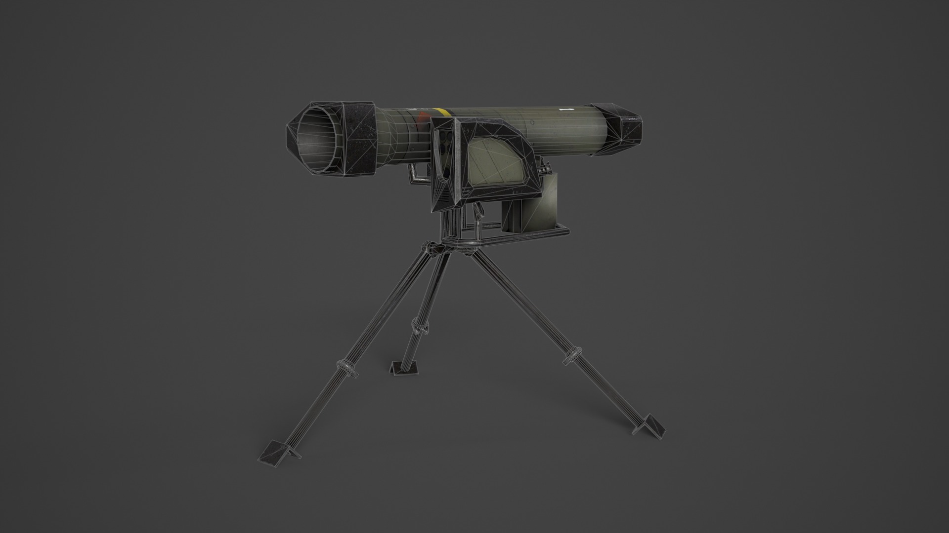 MMP komplex Low-poly 3D model_13