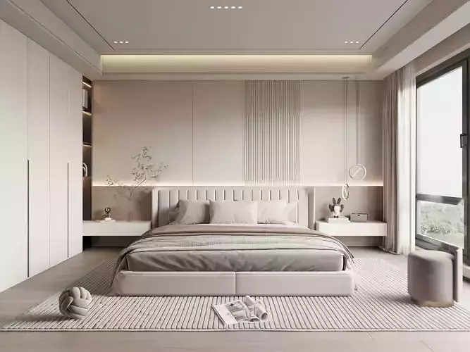 Modern luxury bedroom 50