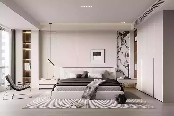 Modern luxury bedroom 43