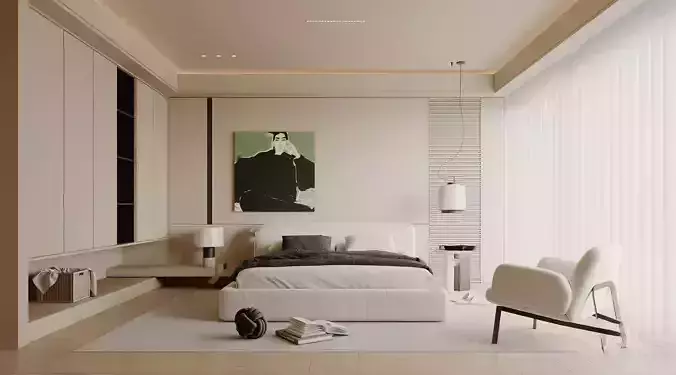 Modern luxury bedroom 42