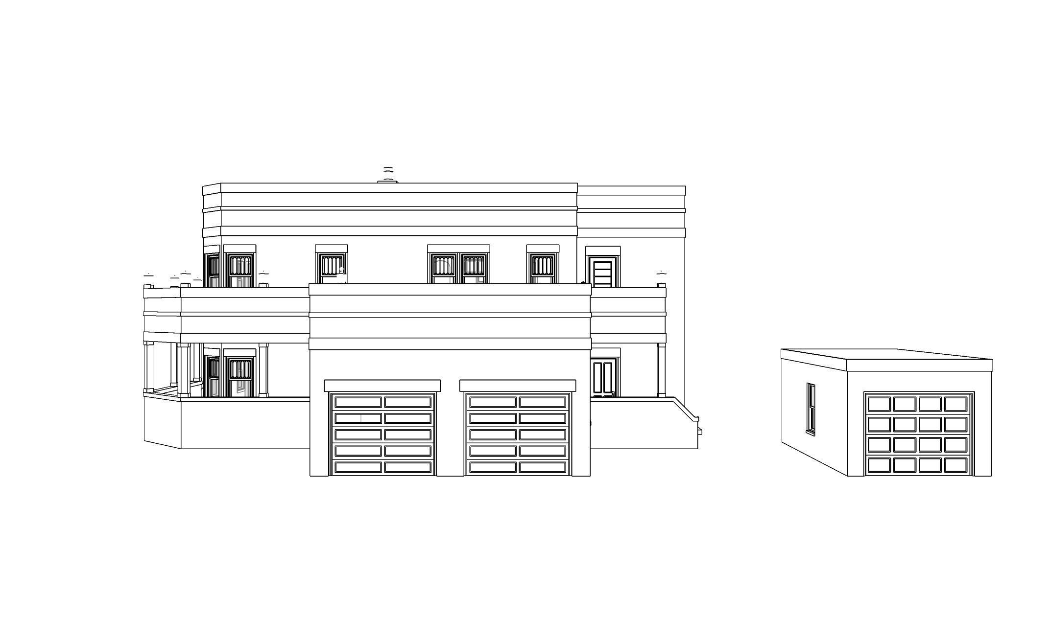 old house-Old Abandoned House 3D model_5