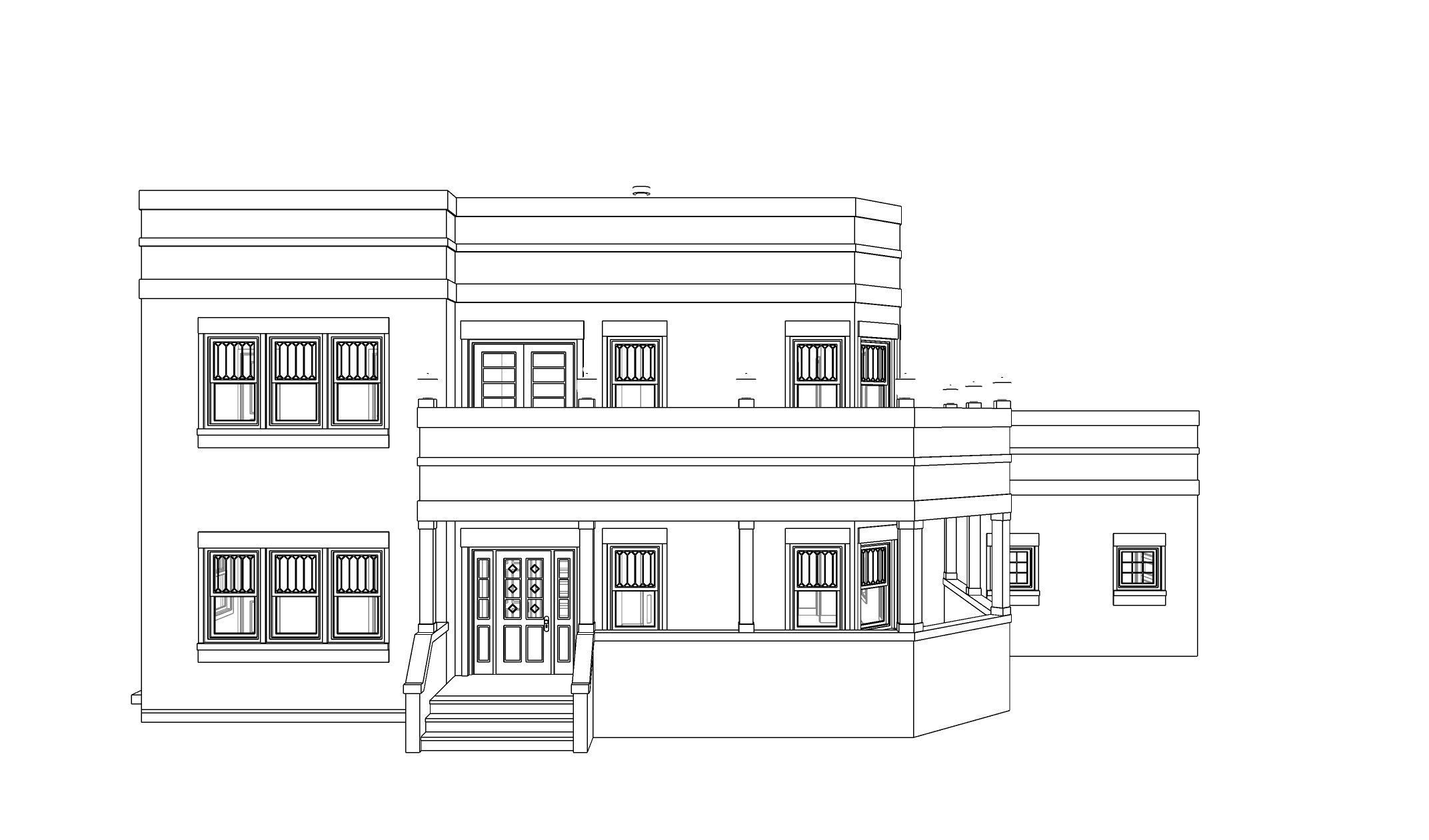 old house-Old Abandoned House 3D model_7