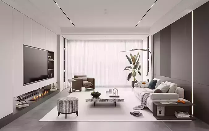 Living room sofa combination 14