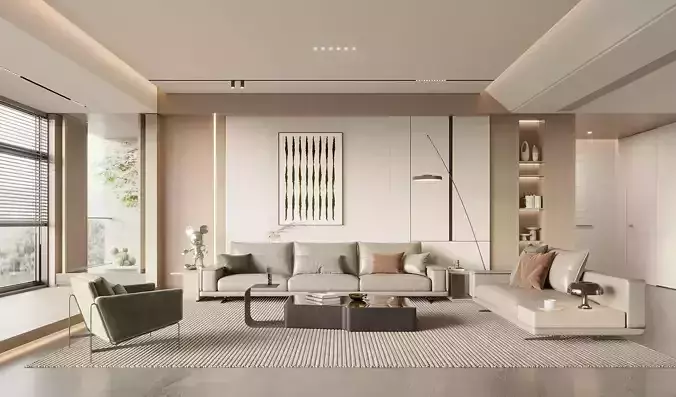 Living room sofa combination 38