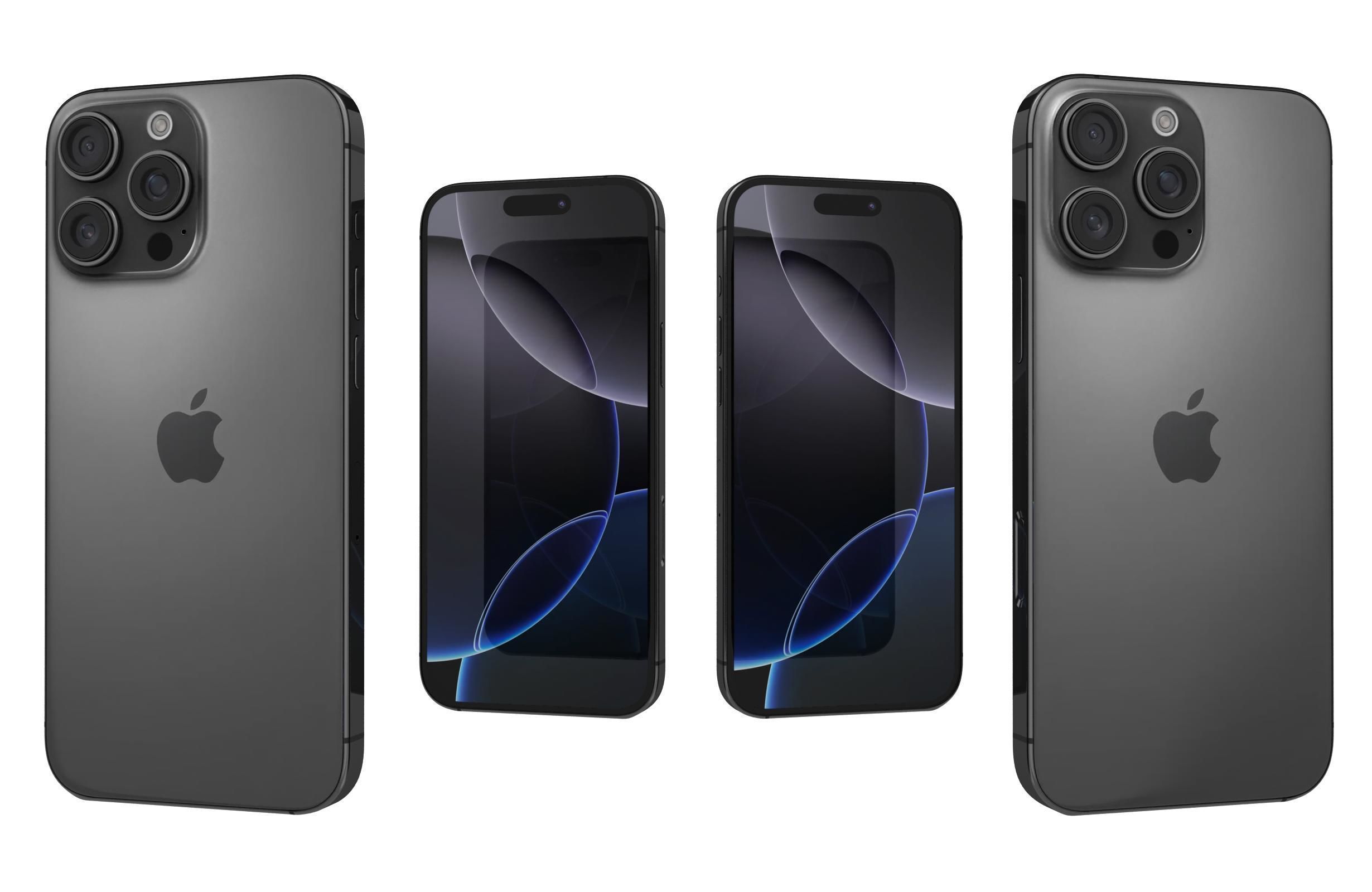 Apple iPhone 16 Pro Max All Colors 3D model_34