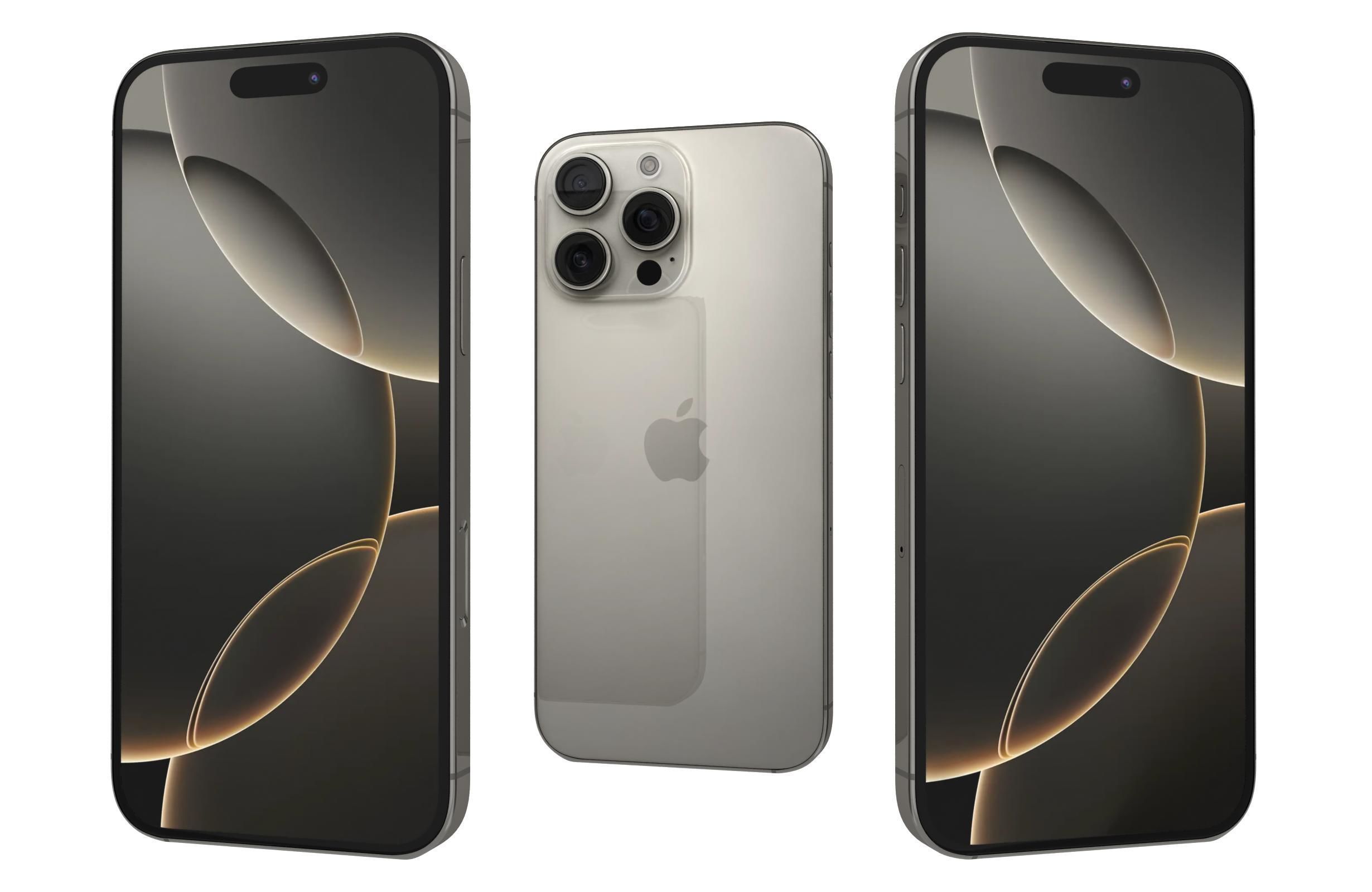 Apple iPhone 16 Pro Max All Colors 3D model_21