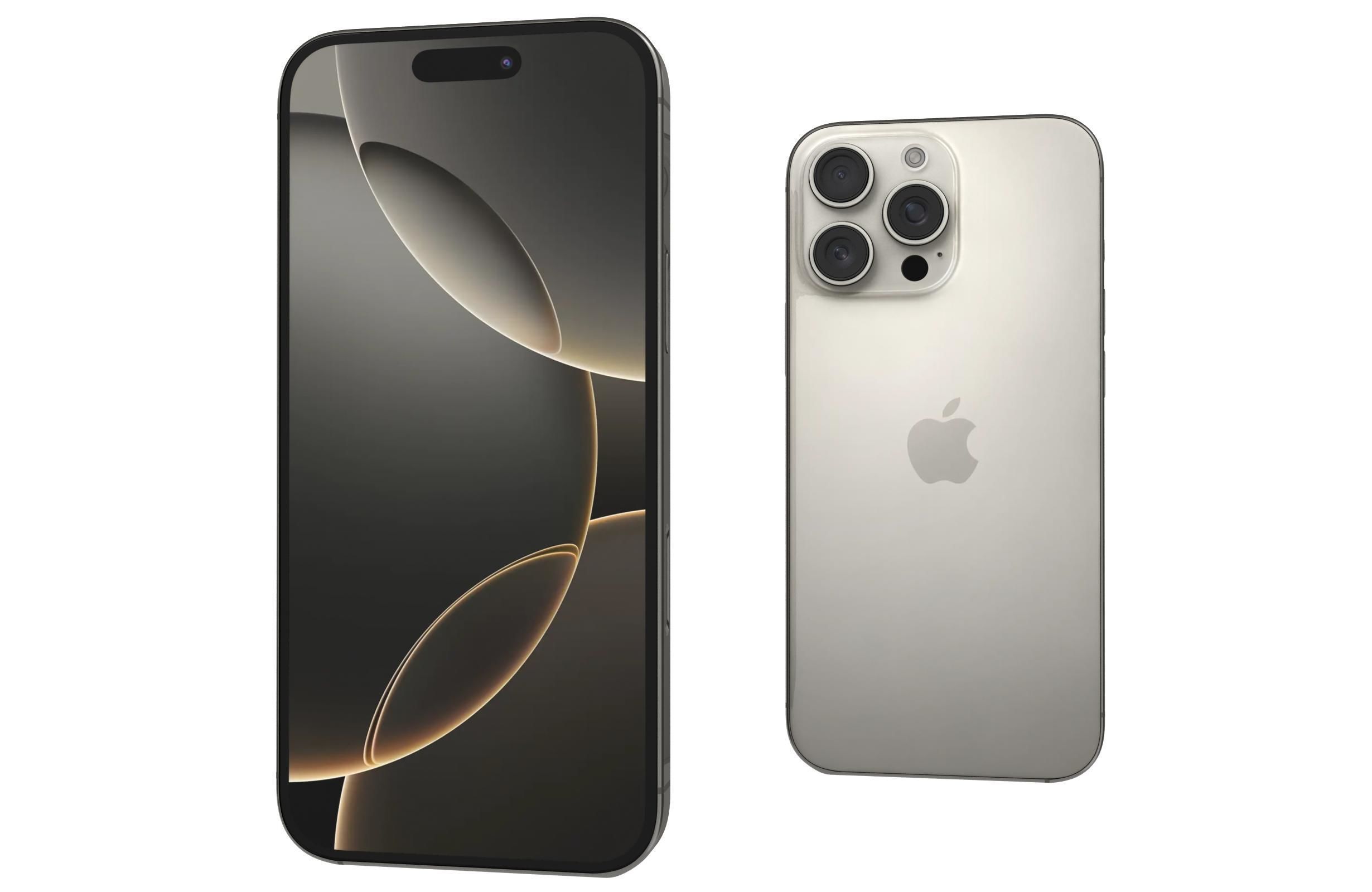 Apple iPhone 16 Pro Max All Colors 3D model_27