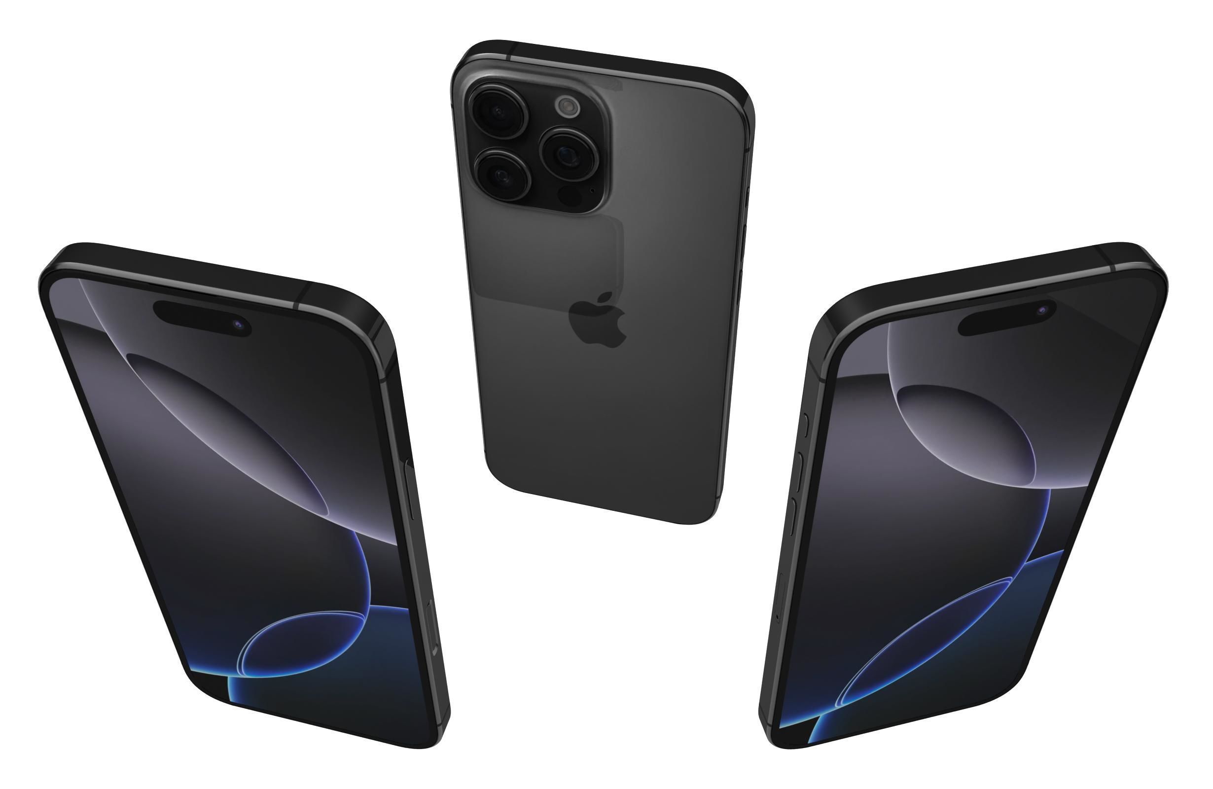 Apple iPhone 16 Pro Max All Colors 3D model_32