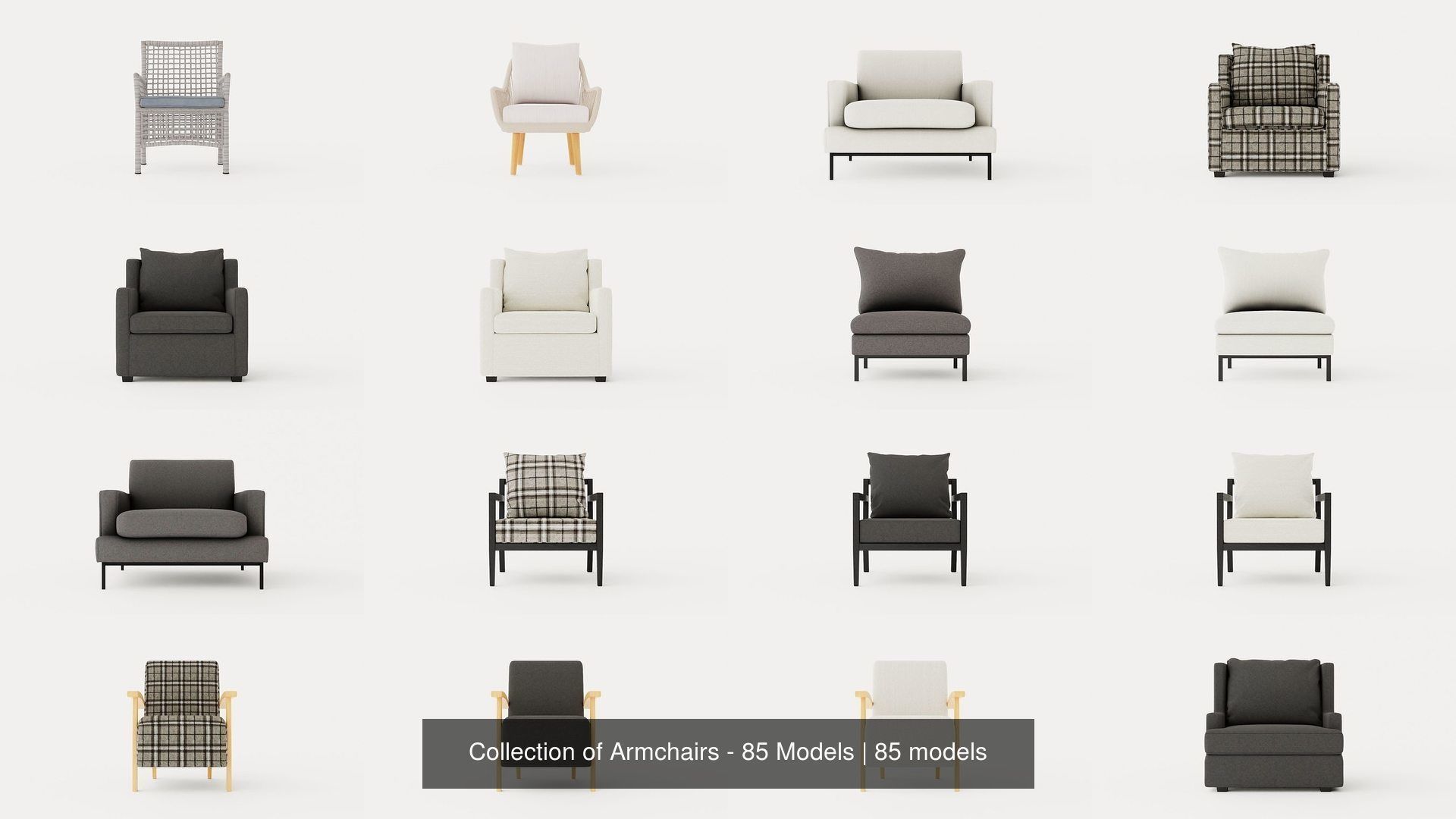 Collection of Armchairs - 85 Models _4