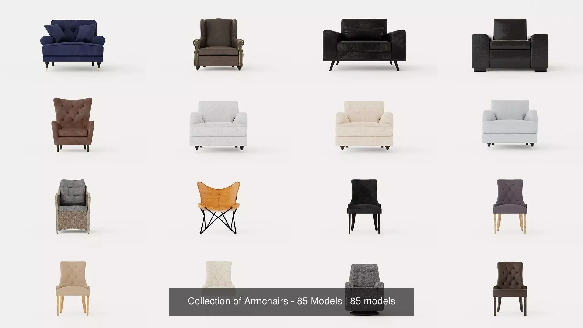 Collection of Armchairs - 85 Models _0
