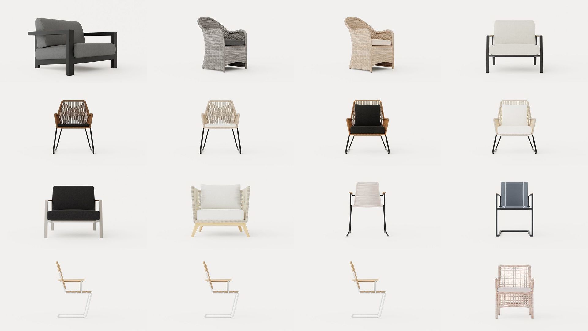 Collection of Armchairs - 85 Models _1