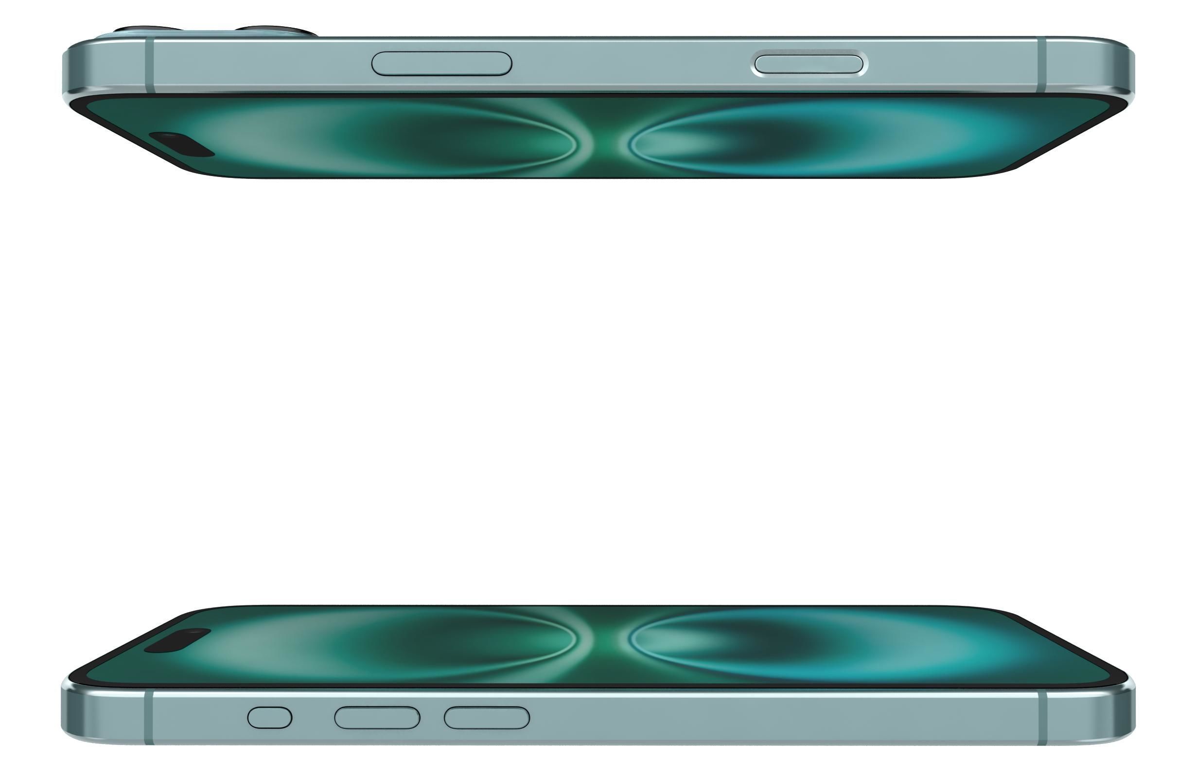 Apple iPhone 16 Plus Green 3D model_9