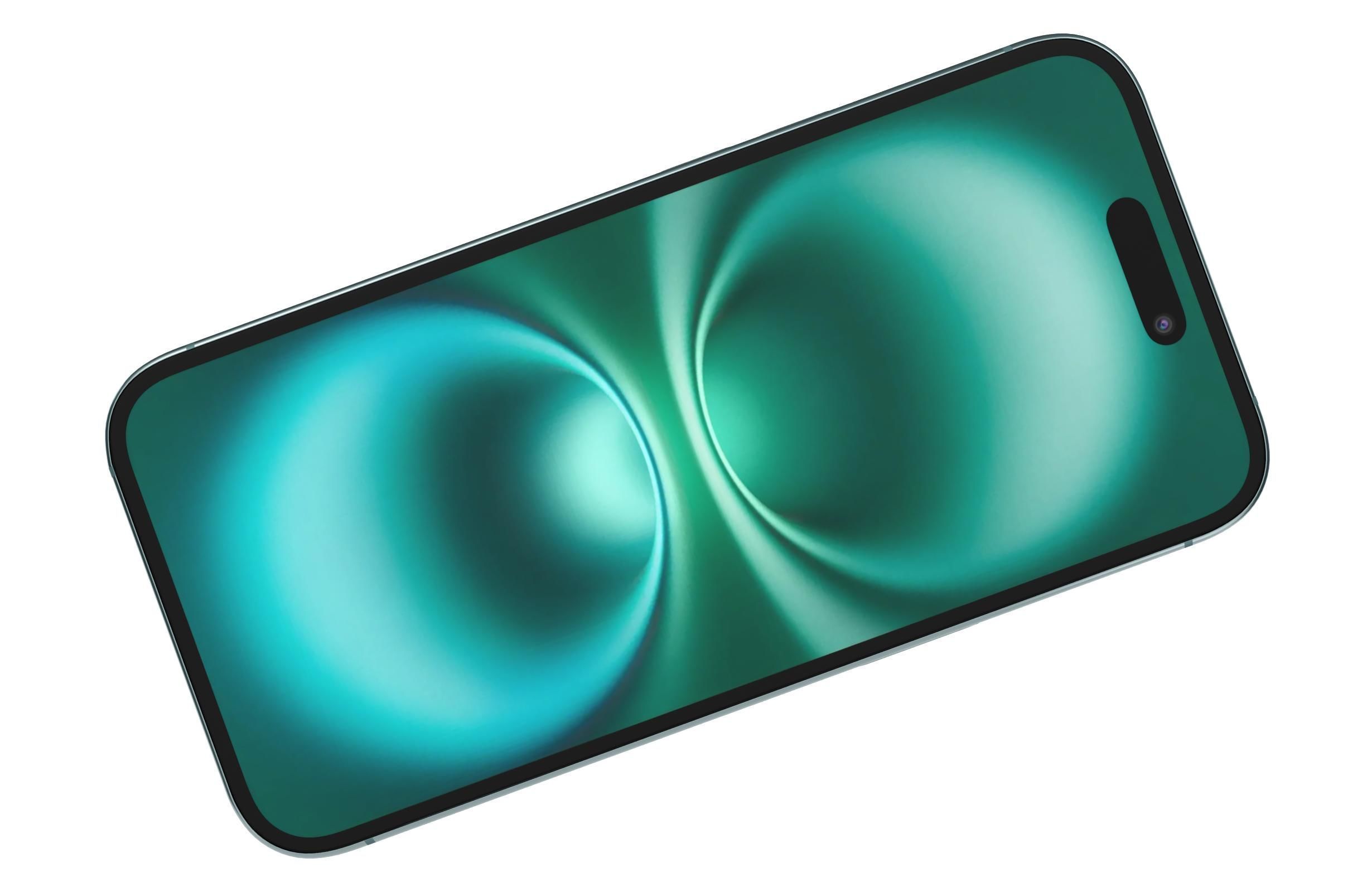 Apple iPhone 16 Plus Green 3D model_10