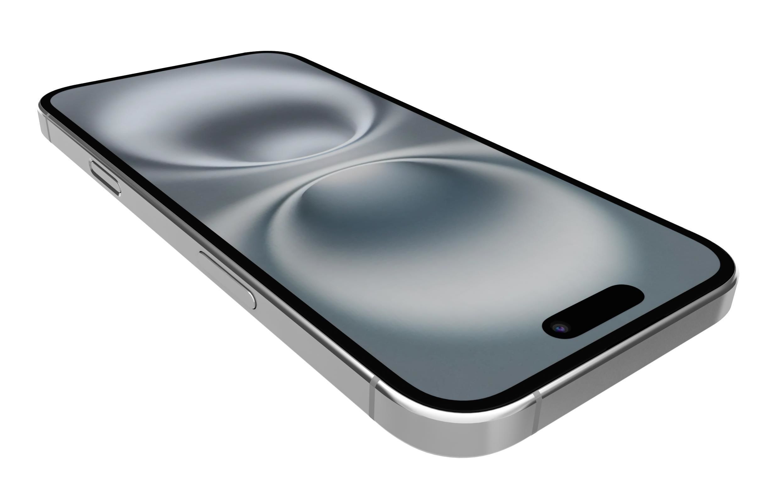 Apple iPhone 16 Plus White 3D model_13