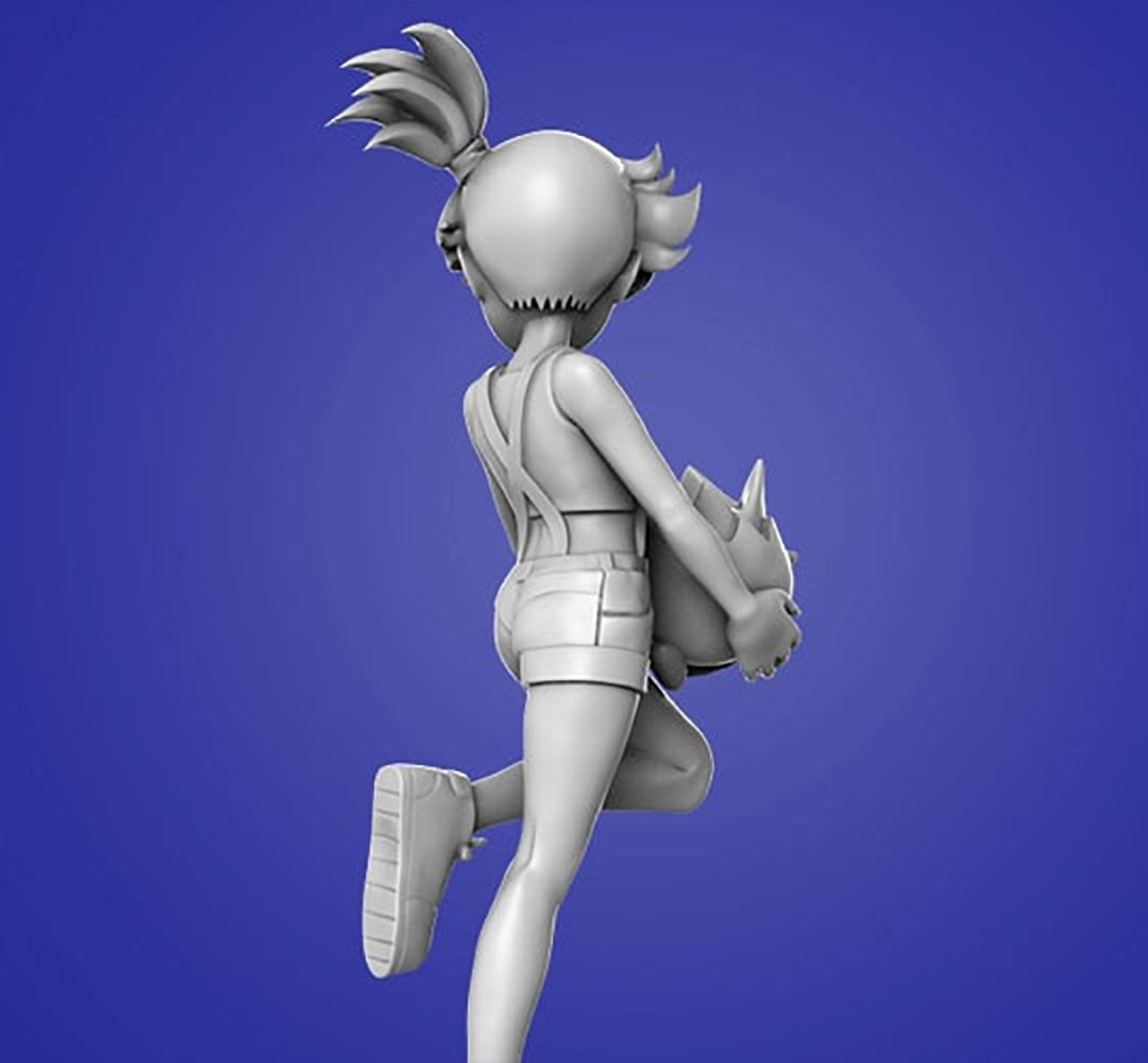 Misty Pokemon 3D Model Ready to Print 3D print model_6