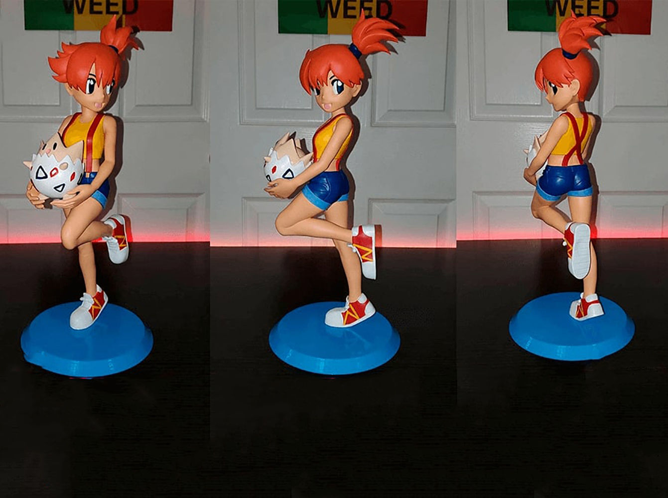 Misty Pokemon 3D Model Ready to Print 3D print model_9