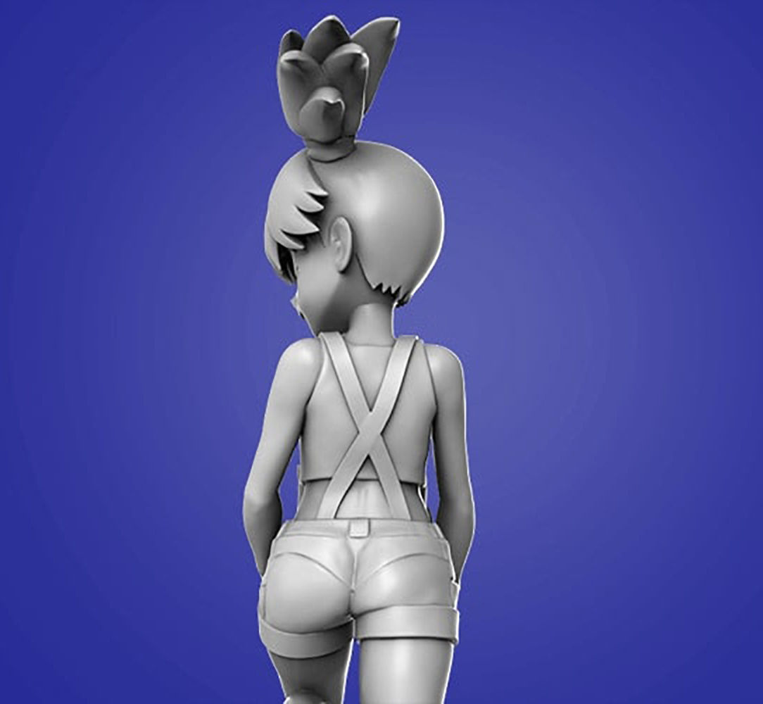 Misty Pokemon 3D Model Ready to Print 3D print model_4