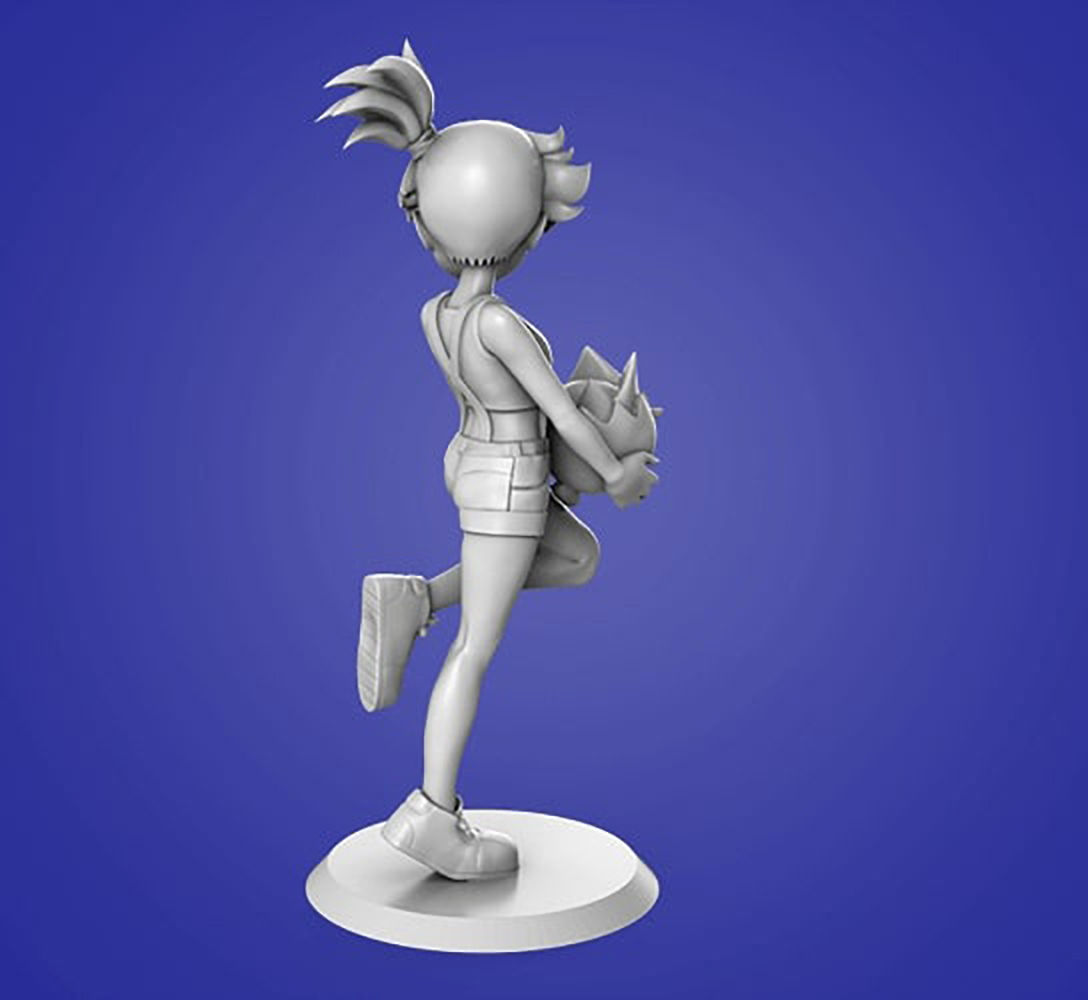 Misty Pokemon 3D Model Ready to Print 3D print model_5