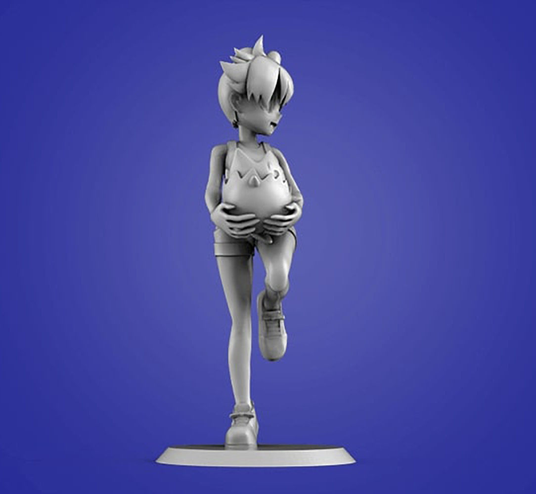 Misty Pokemon 3D Model Ready to Print 3D print model_7