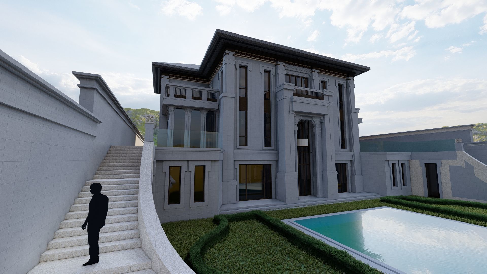 old house-Old Abandoned House 3D model_5