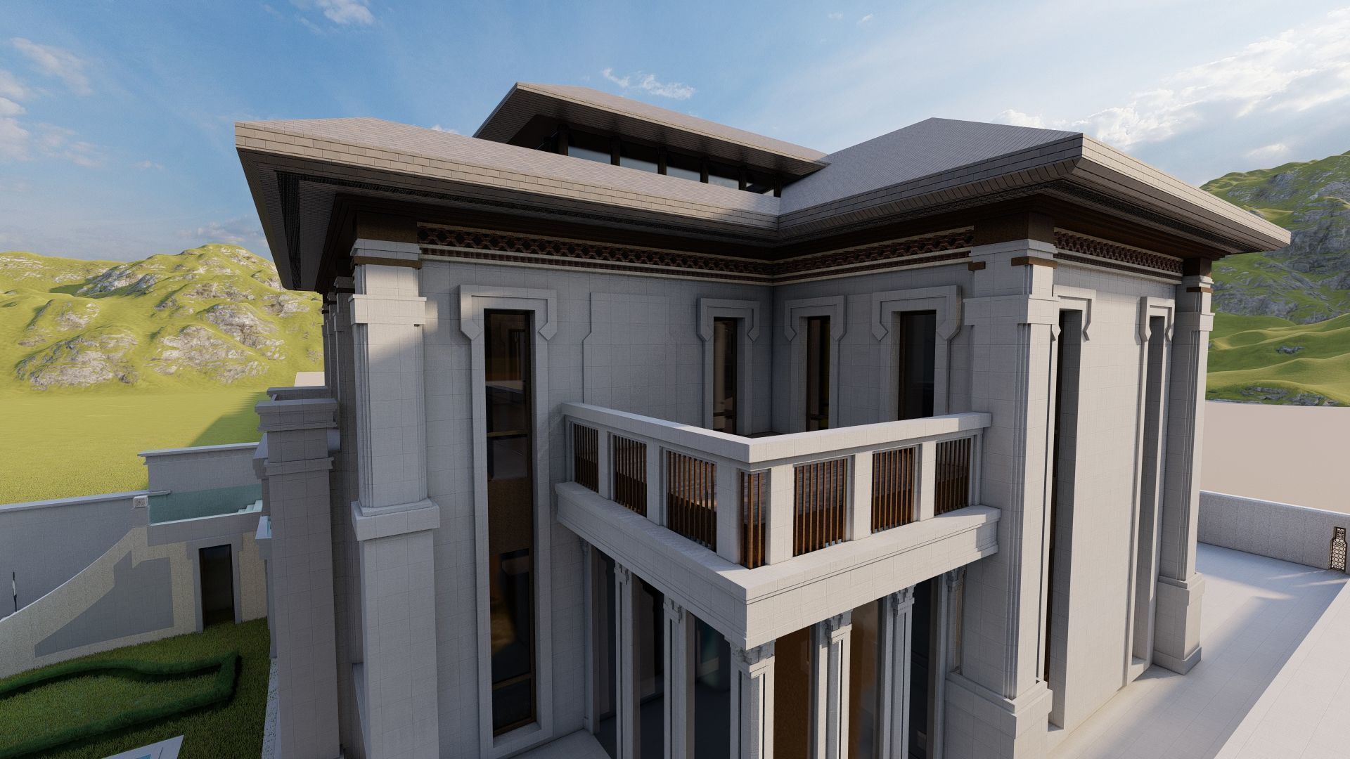 old house-Old Abandoned House 3D model_1