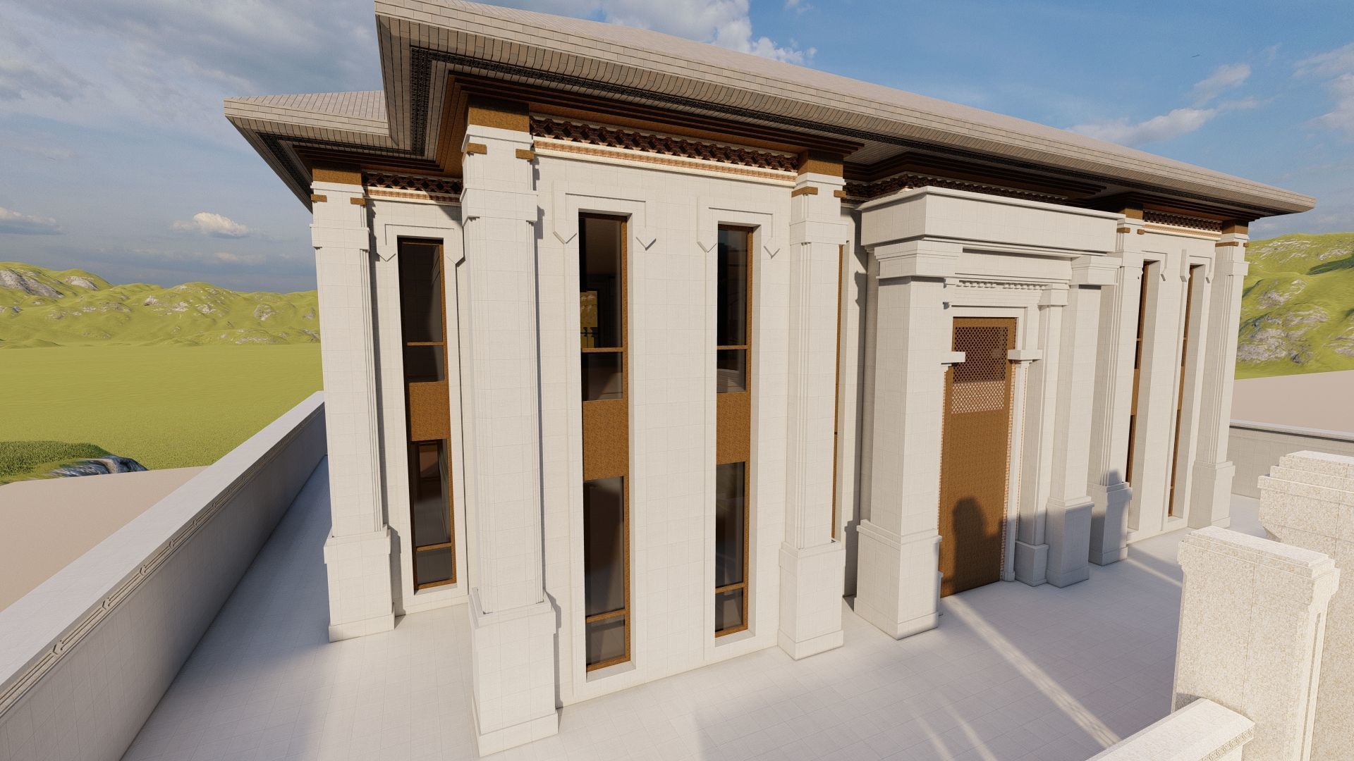 old house-Old Abandoned House 3D model_3