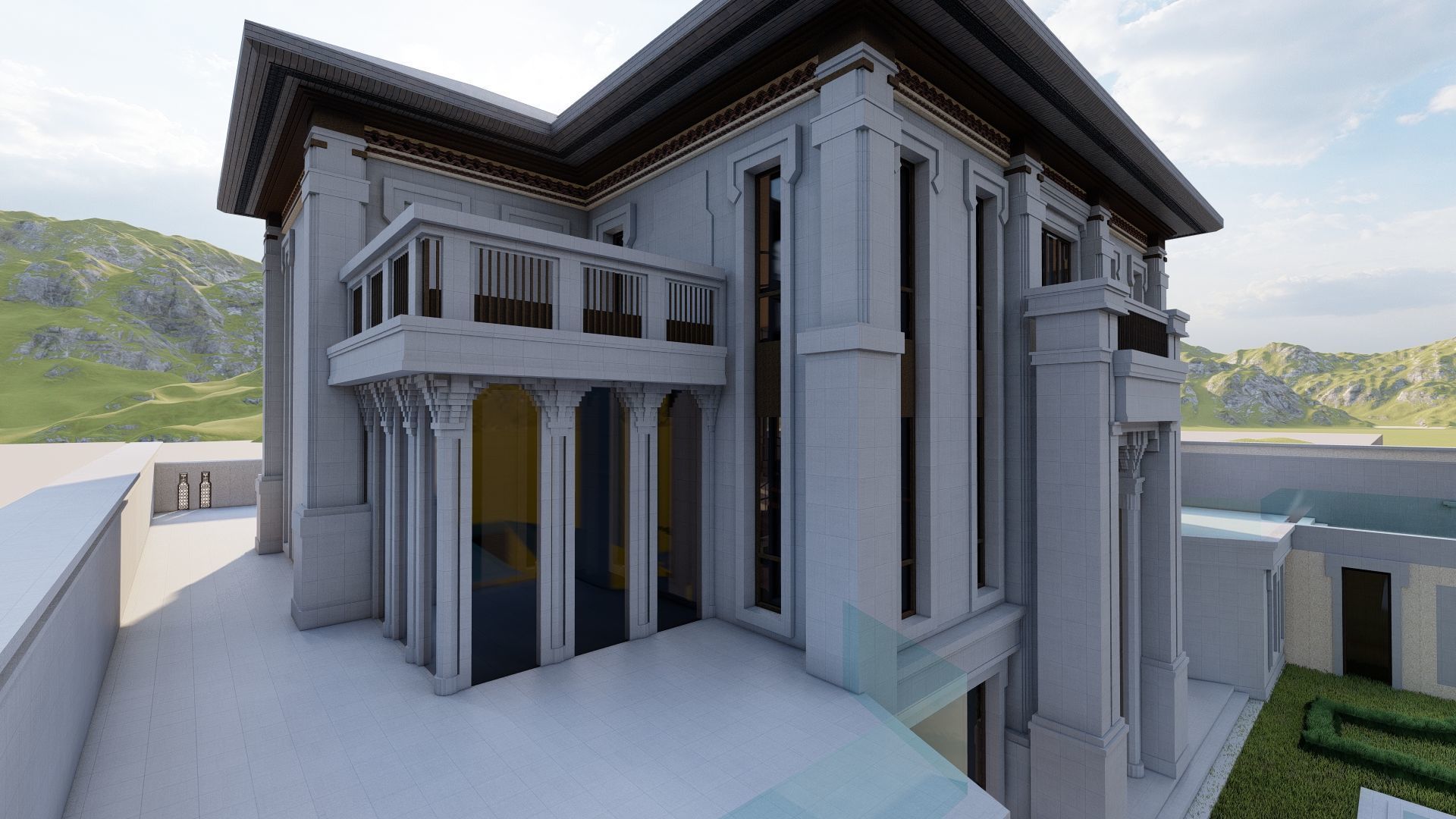 old house-Old Abandoned House 3D model_8