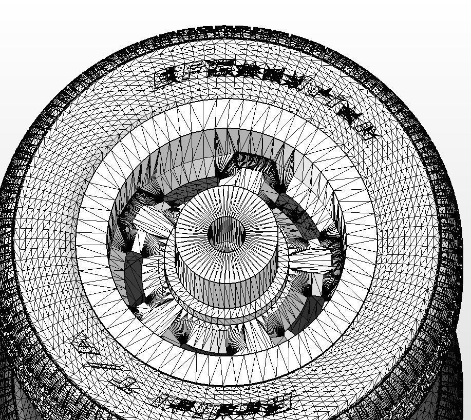 Wheels Pontiac Rallye II for your scale model 3D print model_20